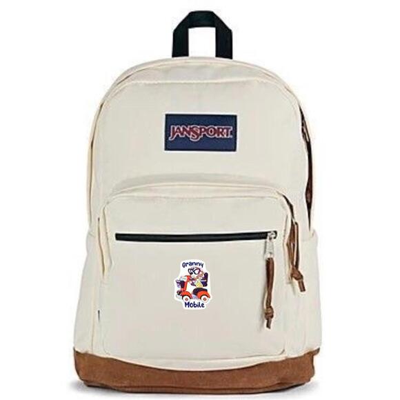 Bluey Iron On Patch, Muffin As Gladys Granny Mobile, 2.6” Cute Patches - Picture 4 of 5